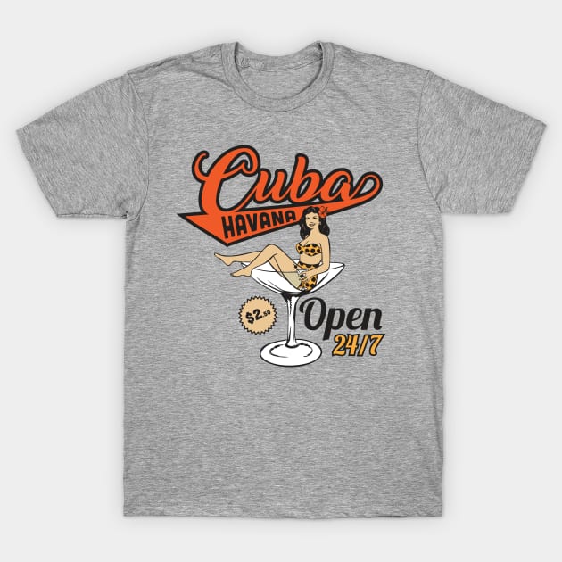 Havana Cuba T-Shirt by servizio